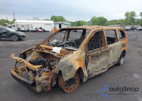 2016 Dodge Grand Caravan American Value Pkg из США, поврежденный, VIN 2C4RDGBG7GR278828